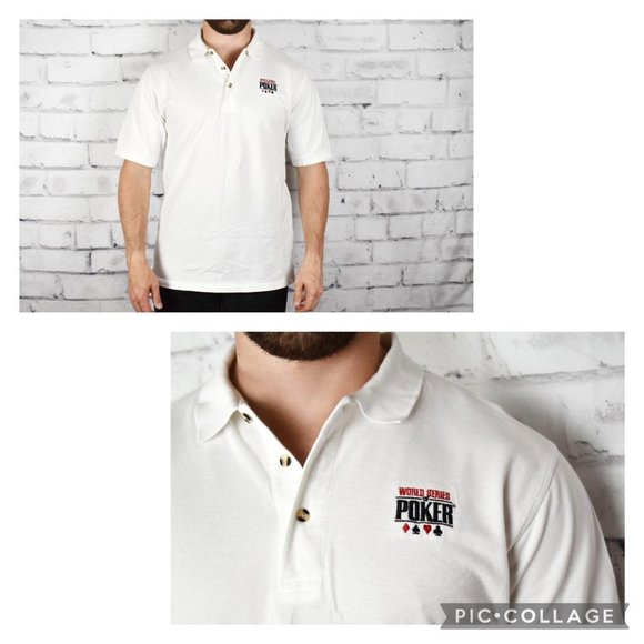 Port Authority World Series of Poker Cotton Pique Polo M - Picture 4 of 4